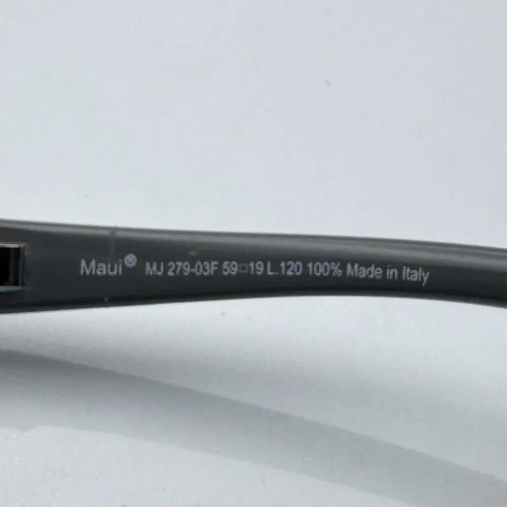 Maui Jim Sunglasses Kipahulu STG-BG MJ279-03F Brown Wrap Frame Bronze Lens 59mm